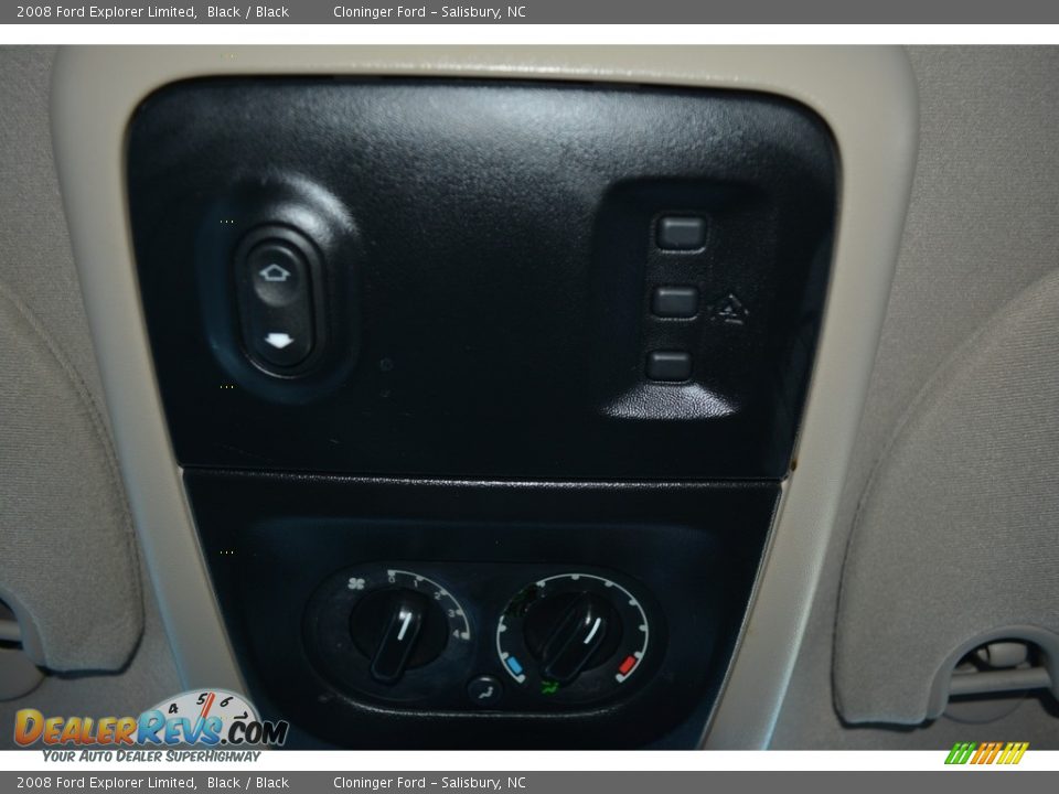 2008 Ford Explorer Limited Black / Black Photo #22