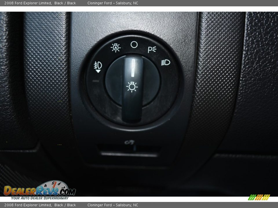 2008 Ford Explorer Limited Black / Black Photo #25