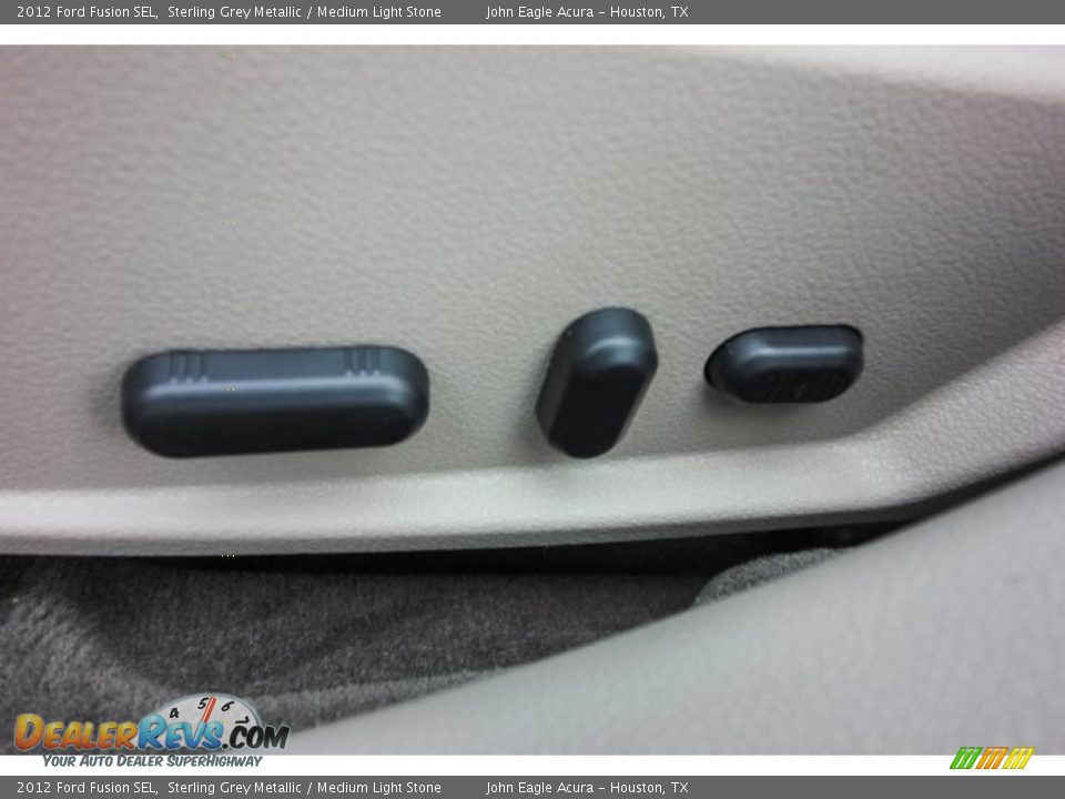2012 Ford Fusion SEL Sterling Grey Metallic / Medium Light Stone Photo #16