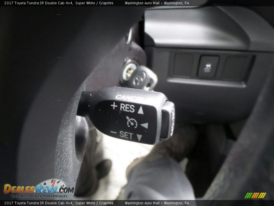 Controls of 2017 Toyota Tundra SR Double Cab 4x4 Photo #25