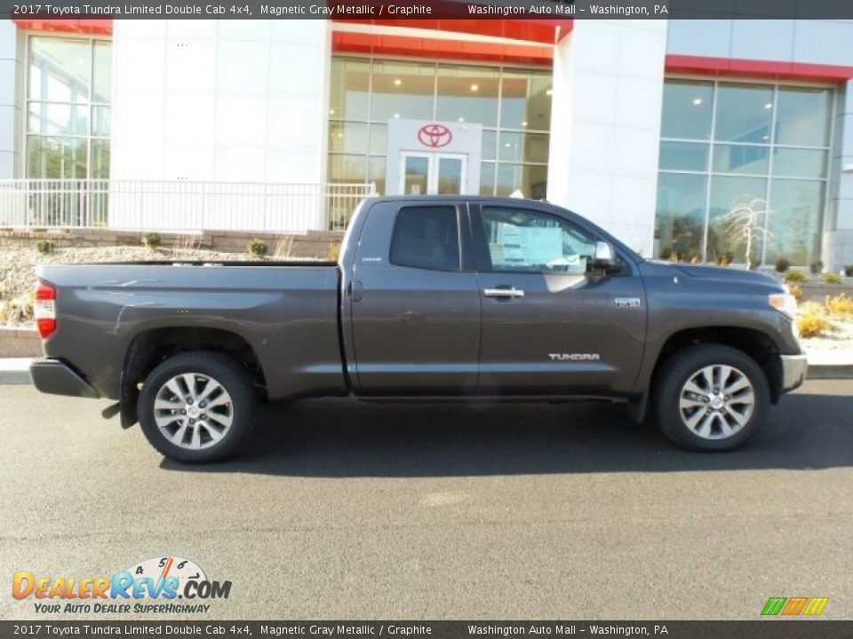 Magnetic Gray Metallic 2017 Toyota Tundra Limited Double Cab 4x4 Photo #2