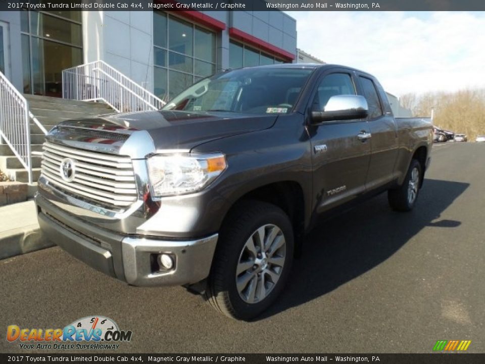 2017 Toyota Tundra Limited Double Cab 4x4 Magnetic Gray Metallic / Graphite Photo #5