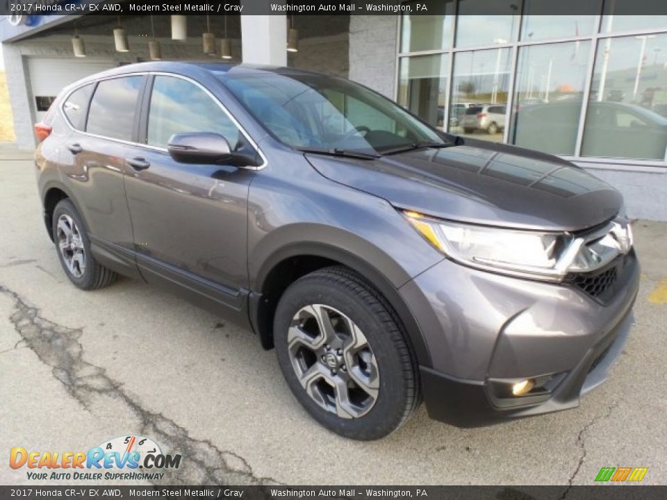 Front 3/4 View of 2017 Honda CR-V EX AWD Photo #1
