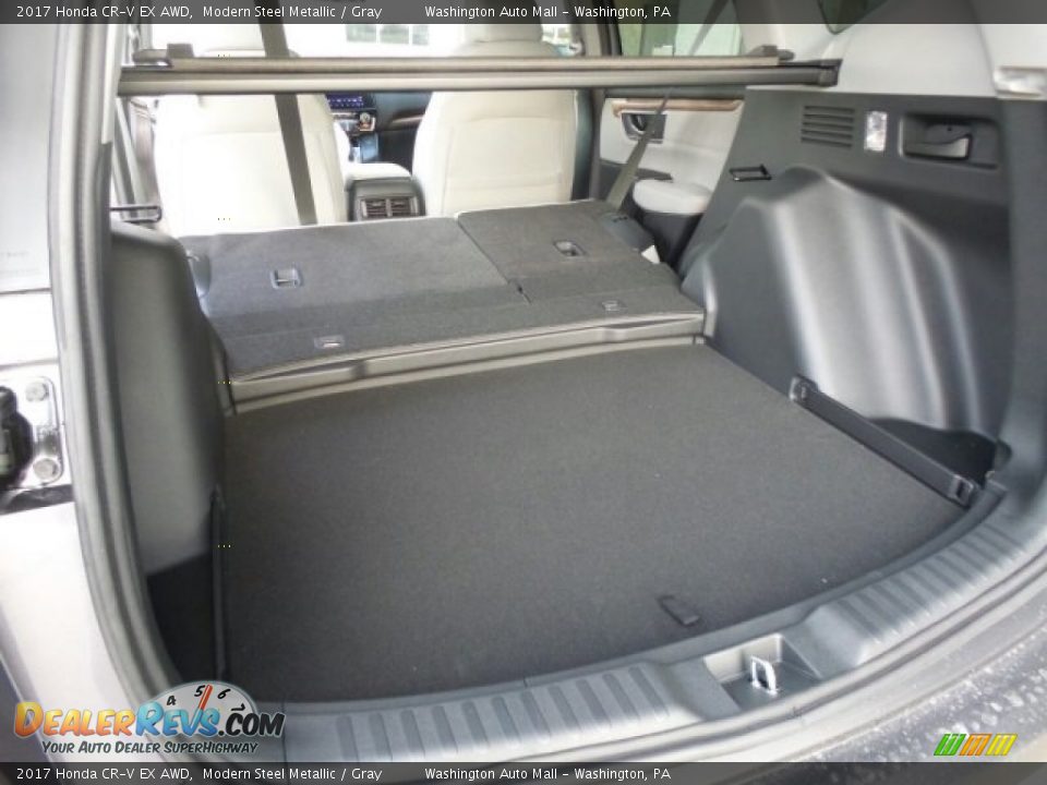2017 Honda CR-V EX AWD Modern Steel Metallic / Gray Photo #12