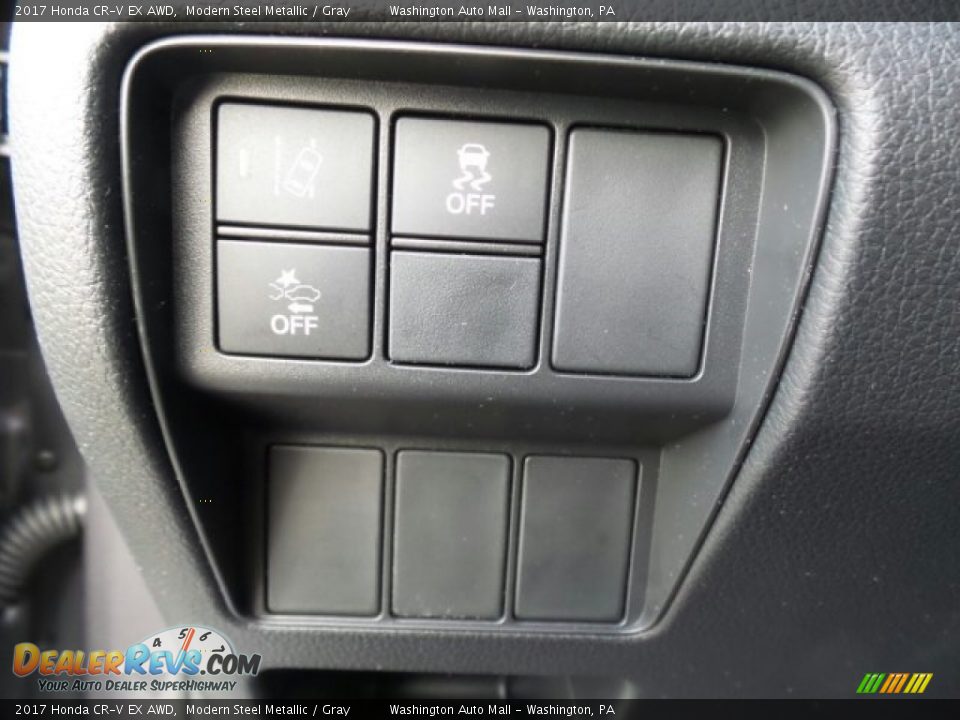 2017 Honda CR-V EX AWD Modern Steel Metallic / Gray Photo #16