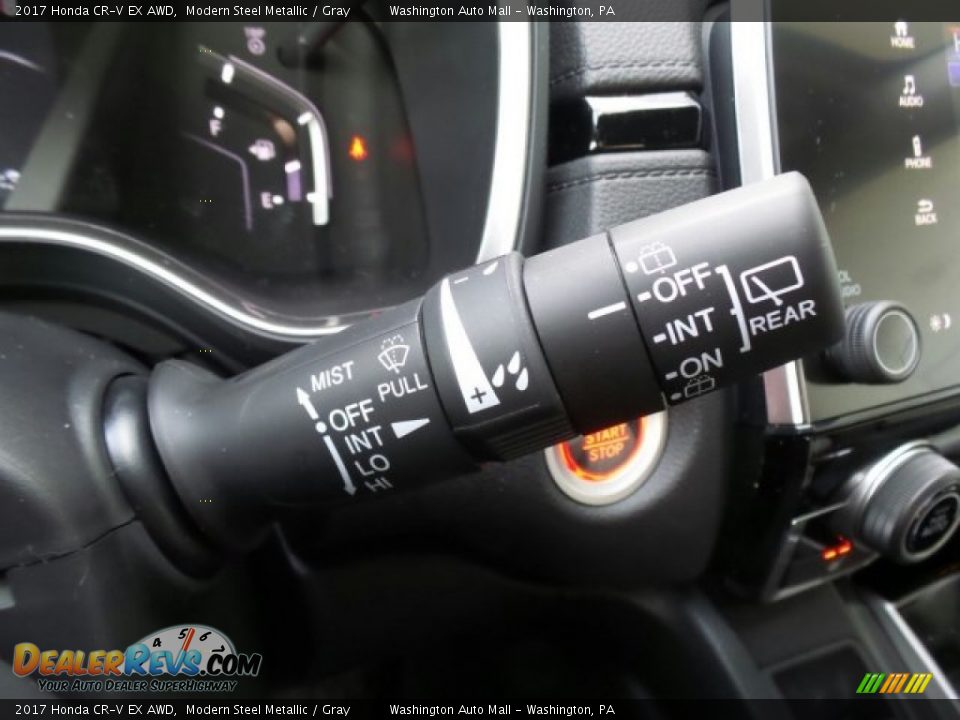 2017 Honda CR-V EX AWD Modern Steel Metallic / Gray Photo #26