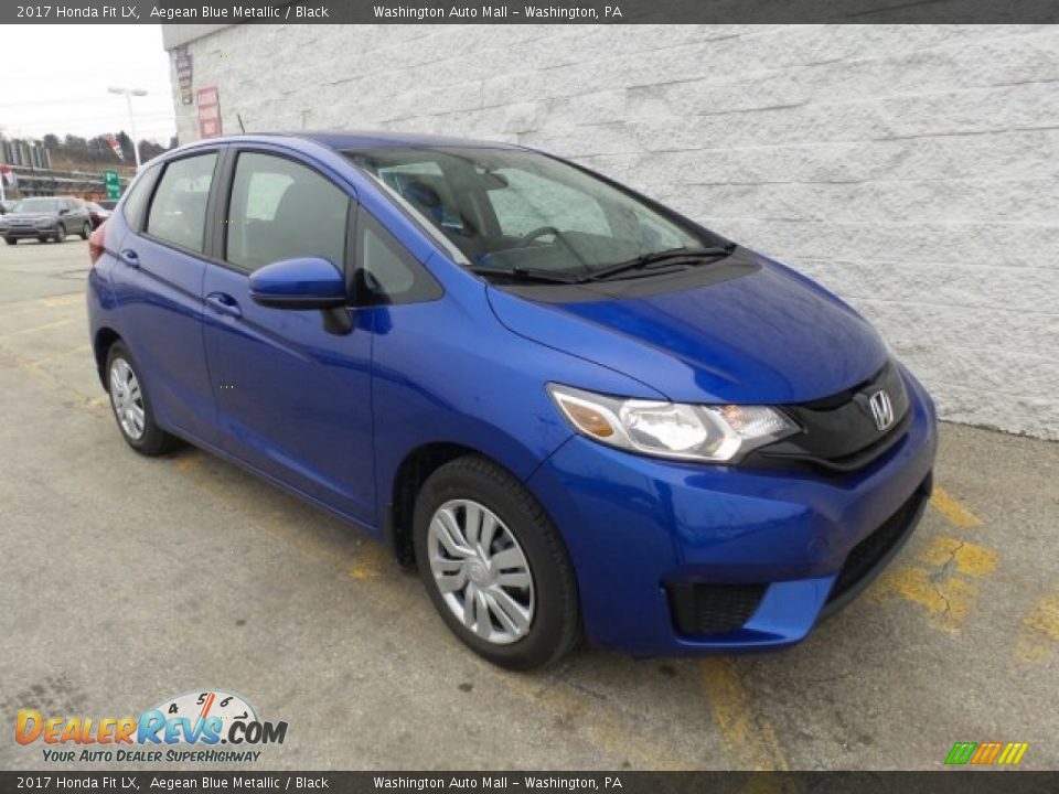 Front 3/4 View of 2017 Honda Fit LX Photo #1