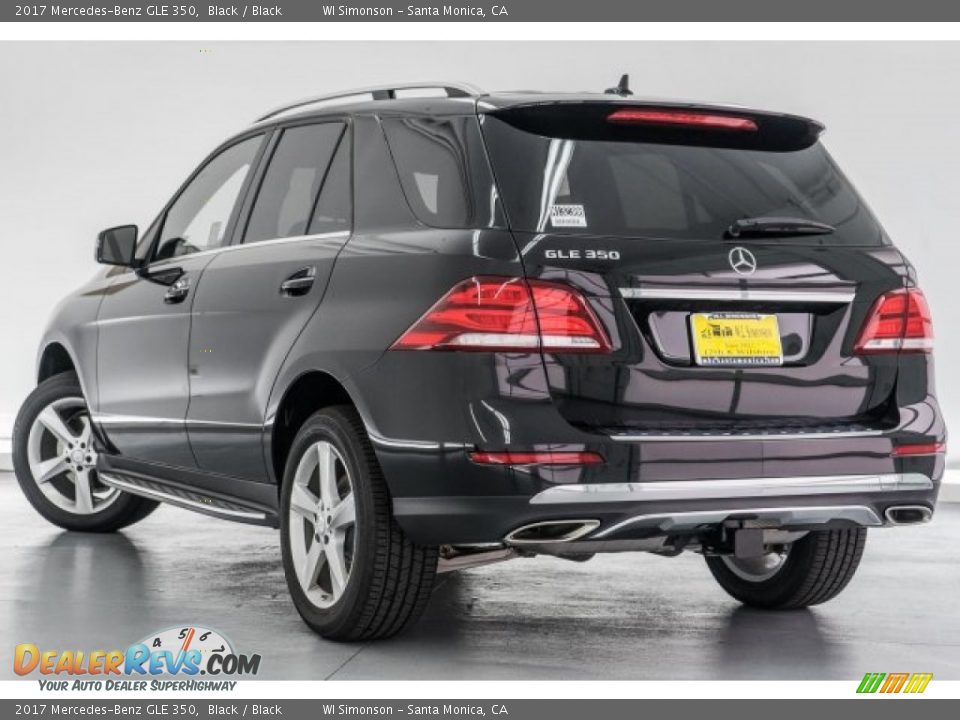 2017 Mercedes-Benz GLE 350 Black / Black Photo #3