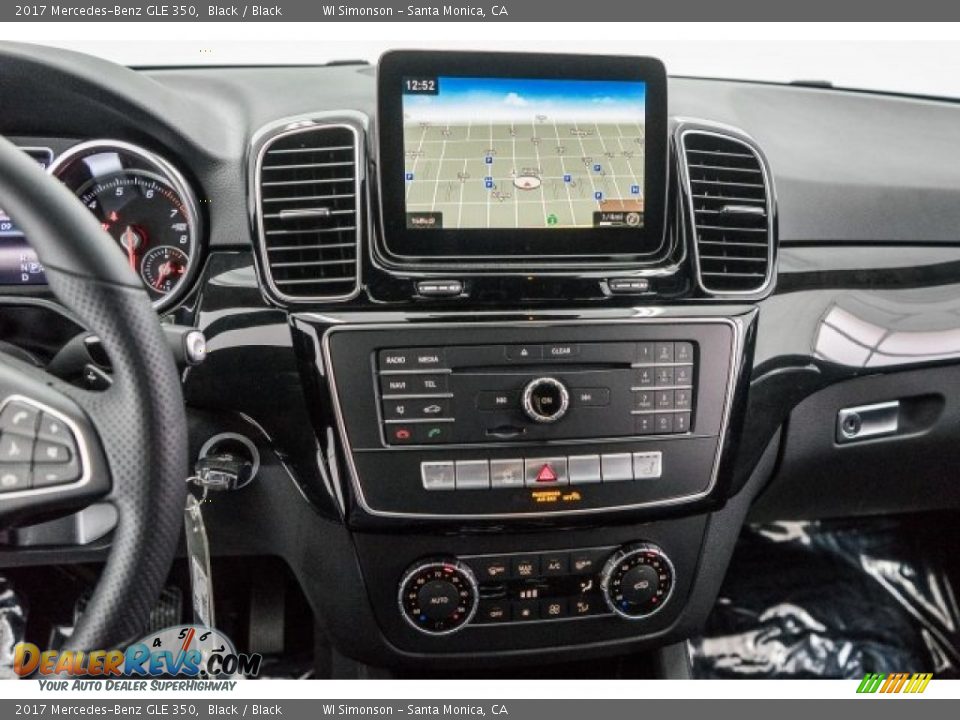 2017 Mercedes-Benz GLE 350 Black / Black Photo #8