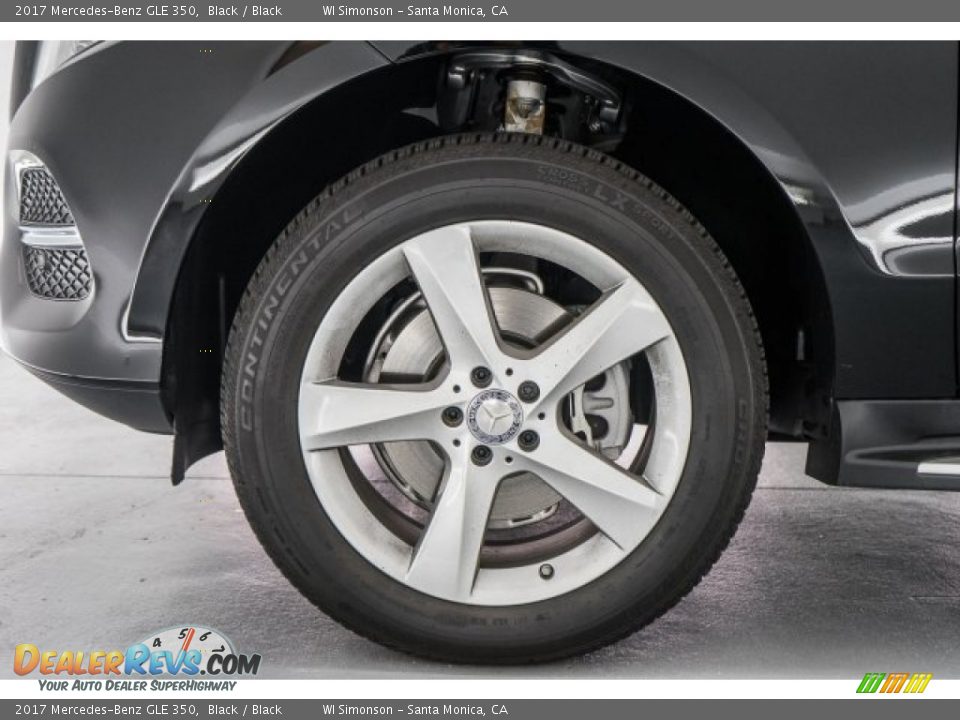 2017 Mercedes-Benz GLE 350 Black / Black Photo #10
