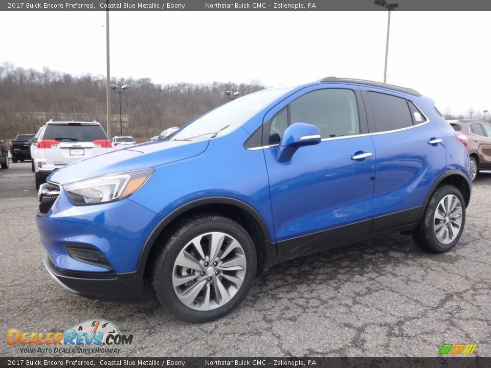 2017 Buick Encore Preferred Coastal Blue Metallic / Ebony Photo #1