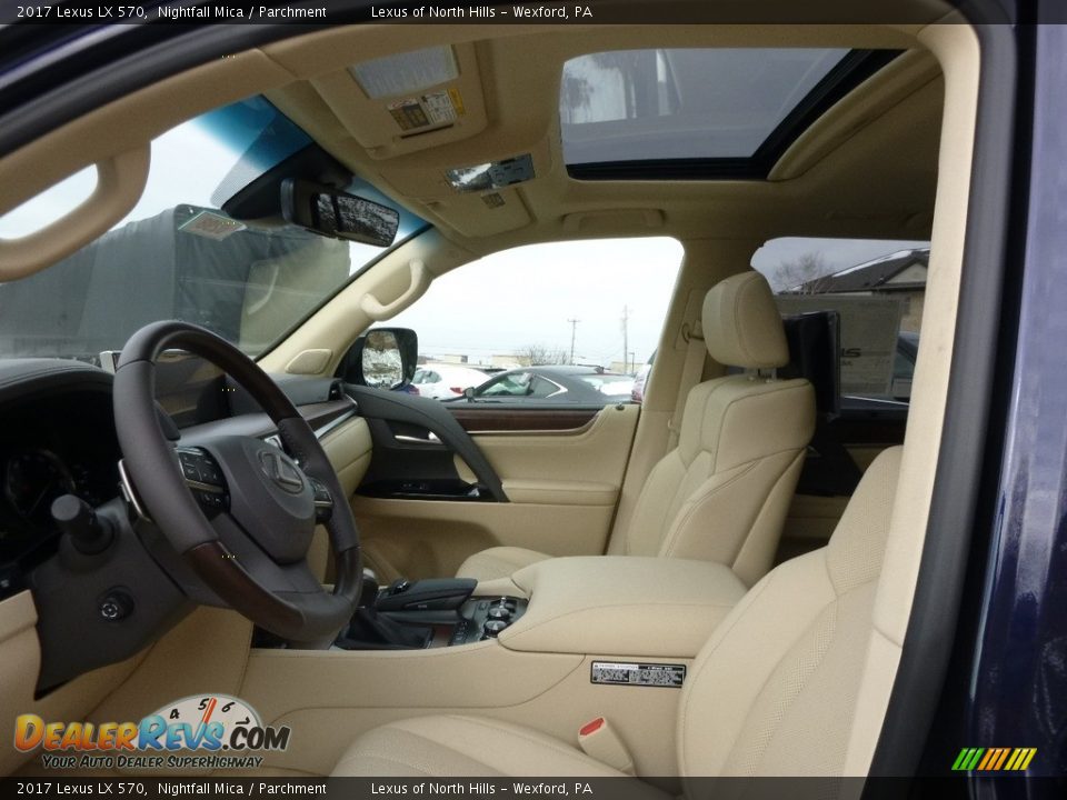 Front Seat of 2017 Lexus LX 570 Photo #8