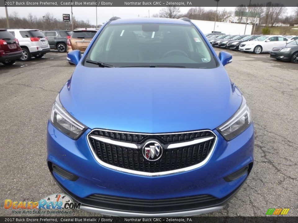 2017 Buick Encore Preferred Coastal Blue Metallic / Ebony Photo #2