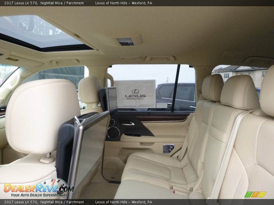 Rear Seat of 2017 Lexus LX 570 Photo #9