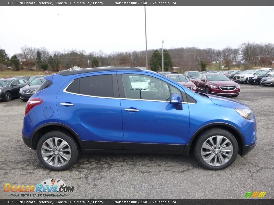 2017 Buick Encore Preferred Coastal Blue Metallic / Ebony Photo #4