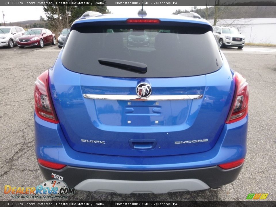 2017 Buick Encore Preferred Coastal Blue Metallic / Ebony Photo #6
