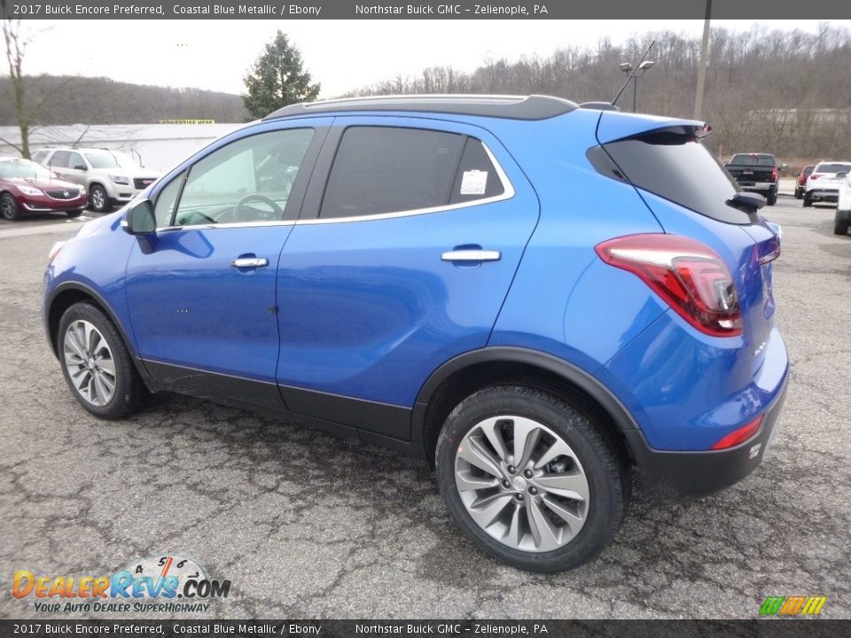 2017 Buick Encore Preferred Coastal Blue Metallic / Ebony Photo #8