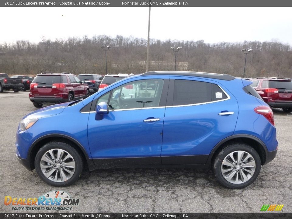 2017 Buick Encore Preferred Coastal Blue Metallic / Ebony Photo #9