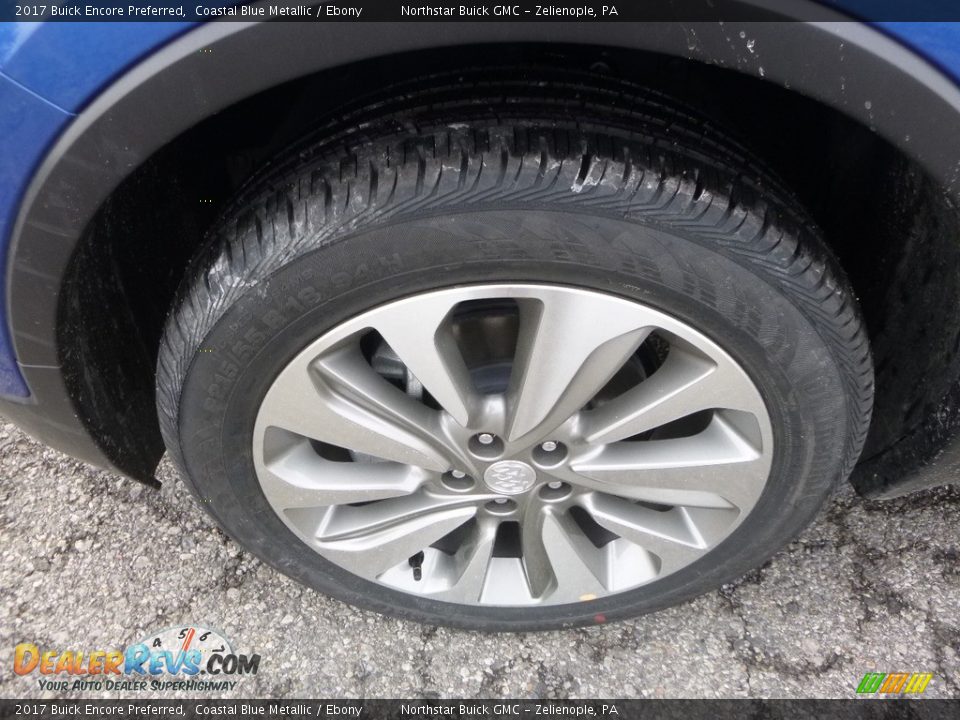 2017 Buick Encore Preferred Coastal Blue Metallic / Ebony Photo #10