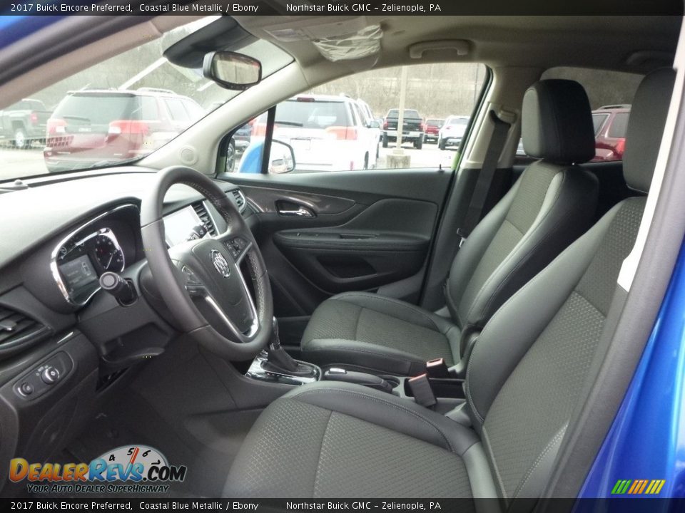 2017 Buick Encore Preferred Coastal Blue Metallic / Ebony Photo #11