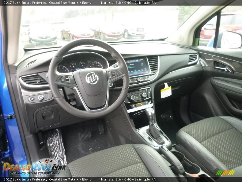 2017 Buick Encore Preferred Coastal Blue Metallic / Ebony Photo #13