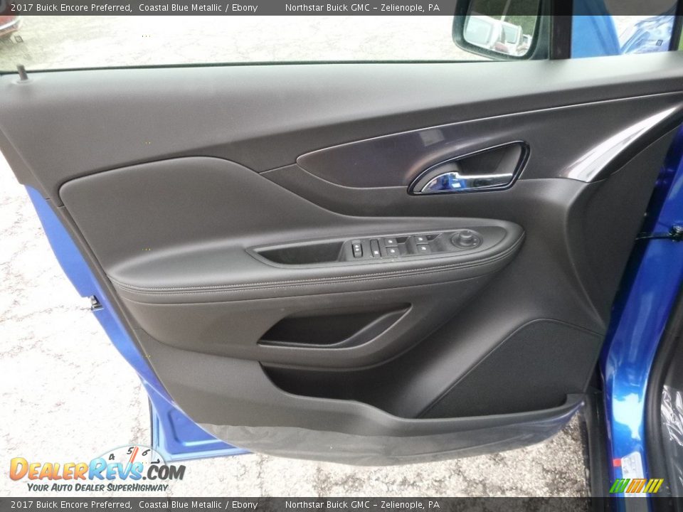 2017 Buick Encore Preferred Coastal Blue Metallic / Ebony Photo #14