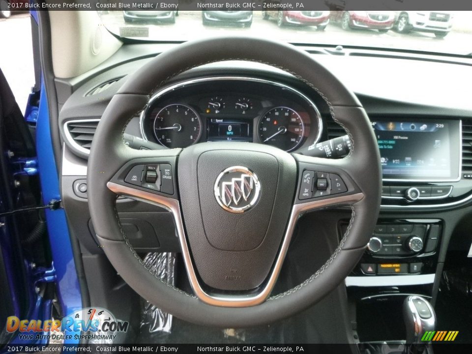 2017 Buick Encore Preferred Coastal Blue Metallic / Ebony Photo #17