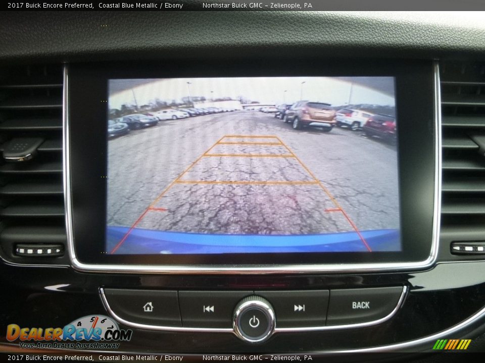 2017 Buick Encore Preferred Coastal Blue Metallic / Ebony Photo #18