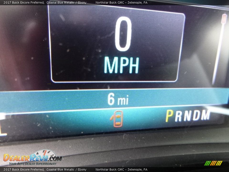 2017 Buick Encore Preferred Coastal Blue Metallic / Ebony Photo #20