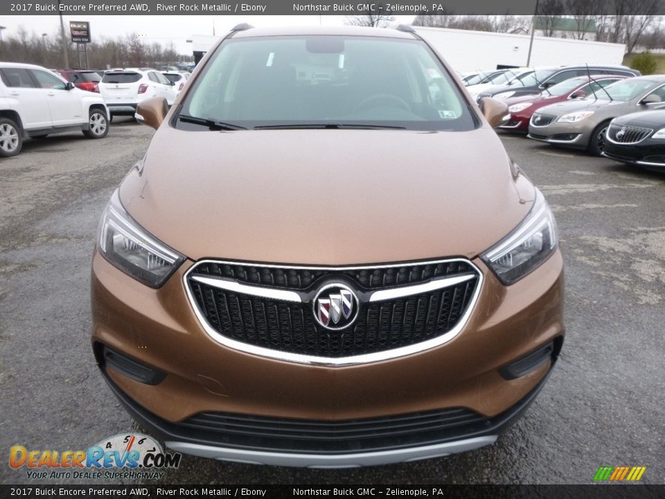 2017 Buick Encore Preferred AWD River Rock Metallic / Ebony Photo #2