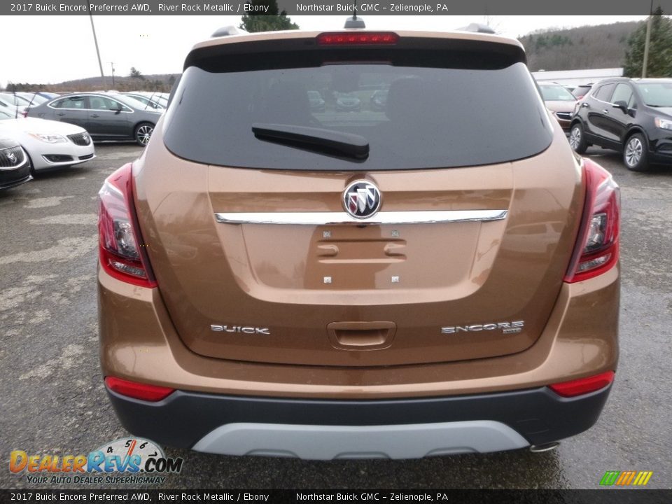 2017 Buick Encore Preferred AWD River Rock Metallic / Ebony Photo #6