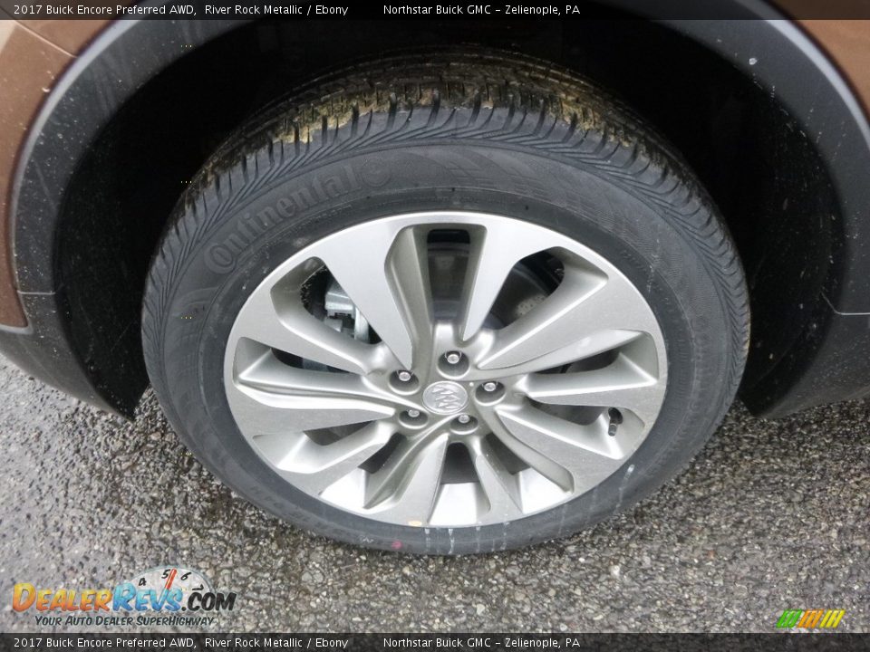 2017 Buick Encore Preferred AWD River Rock Metallic / Ebony Photo #10