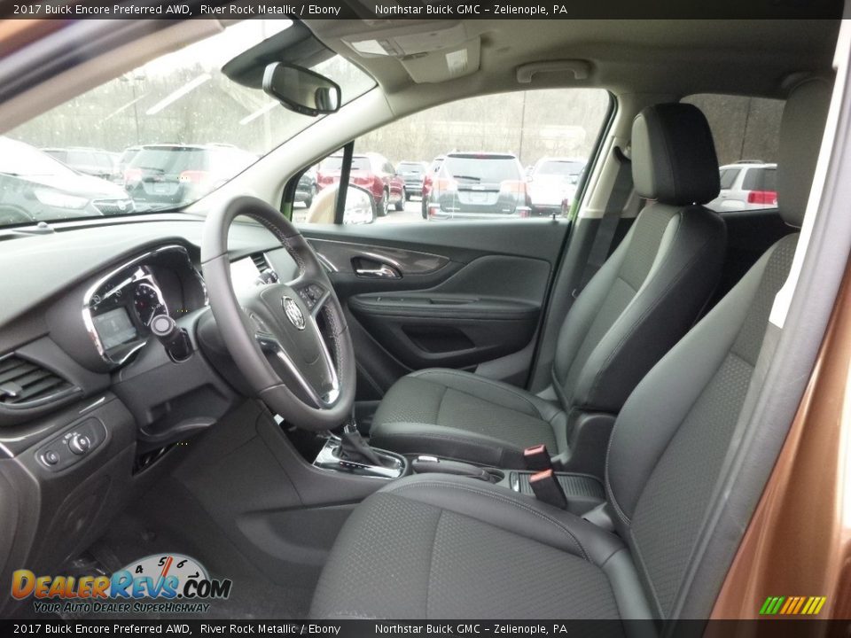 2017 Buick Encore Preferred AWD River Rock Metallic / Ebony Photo #11