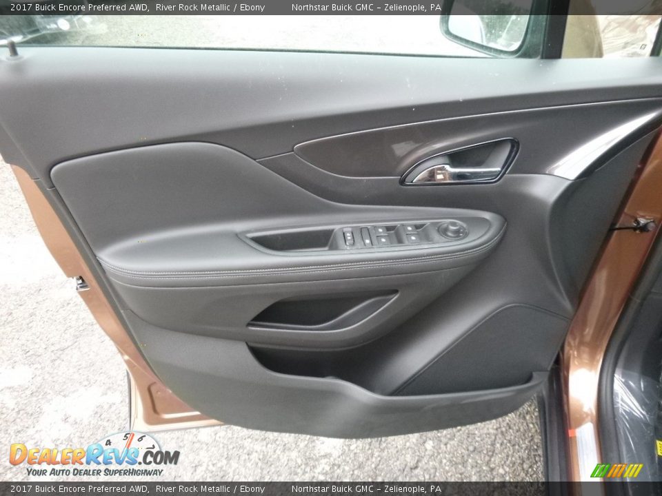 2017 Buick Encore Preferred AWD River Rock Metallic / Ebony Photo #14