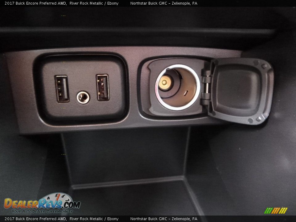 2017 Buick Encore Preferred AWD River Rock Metallic / Ebony Photo #19