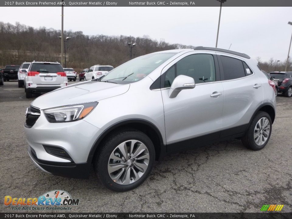 Front 3/4 View of 2017 Buick Encore Preferred AWD Photo #1