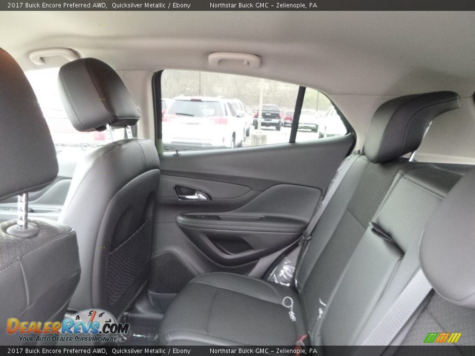 2017 Buick Encore Preferred AWD Quicksilver Metallic / Ebony Photo #12