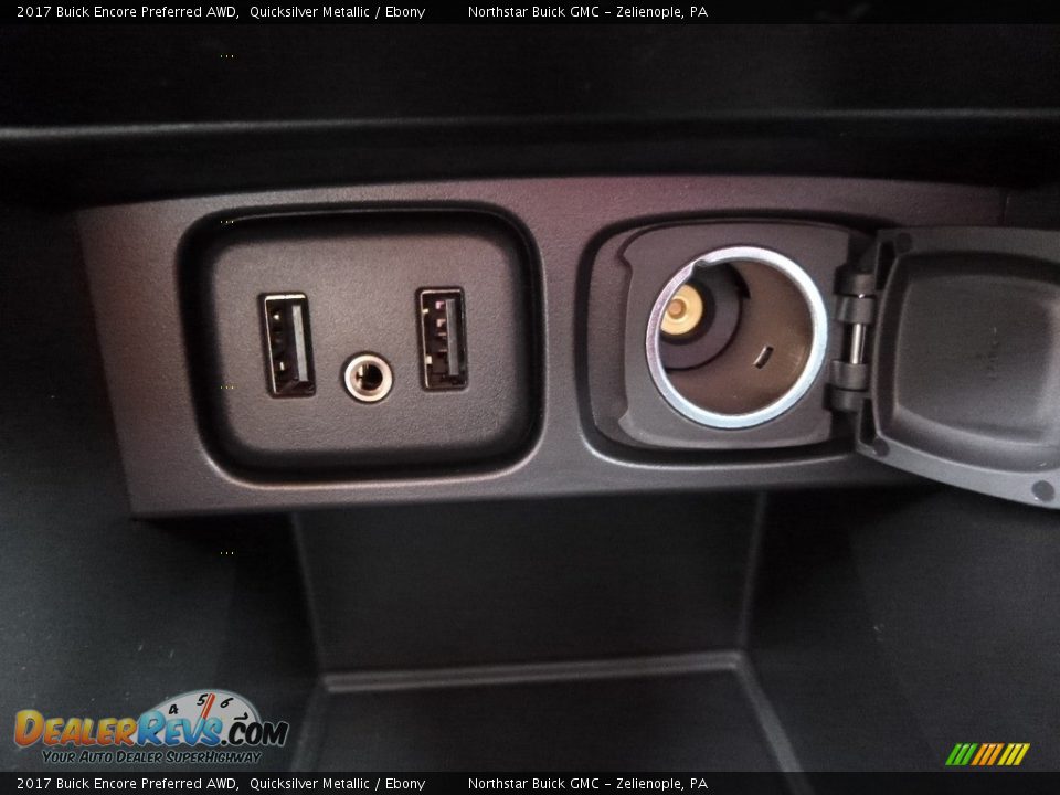 2017 Buick Encore Preferred AWD Quicksilver Metallic / Ebony Photo #19
