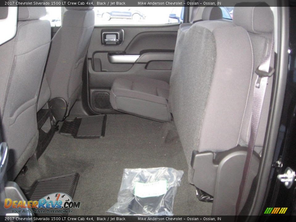 Rear Seat of 2017 Chevrolet Silverado 1500 LT Crew Cab 4x4 Photo #14