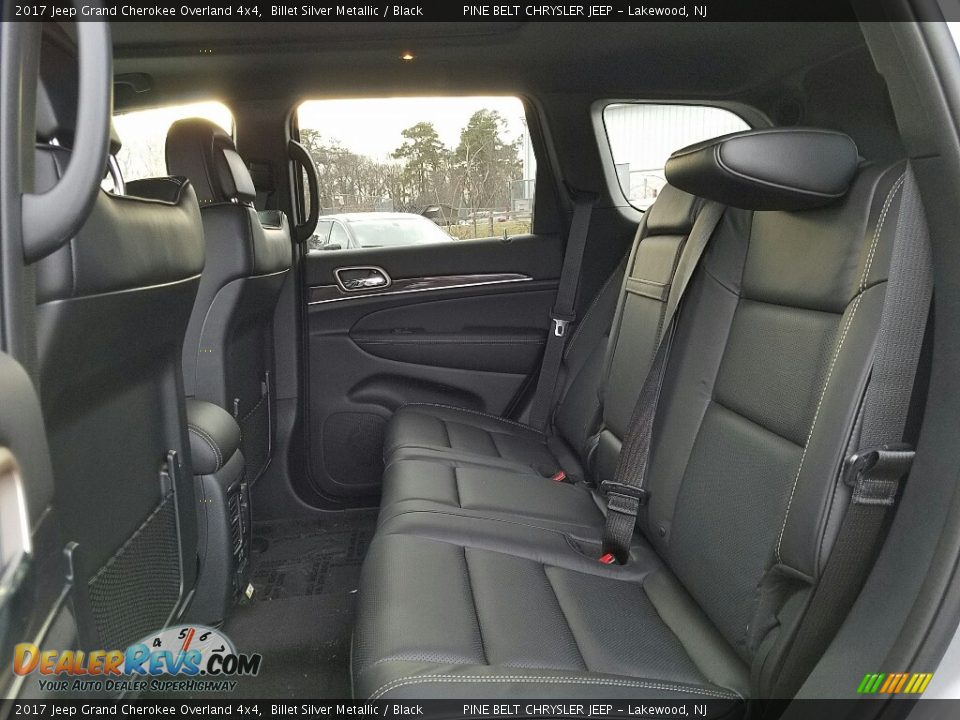 2017 Jeep Grand Cherokee Overland 4x4 Billet Silver Metallic / Black Photo #6