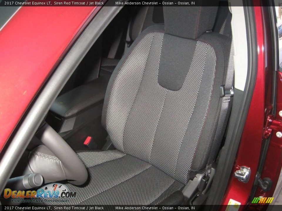 2017 Chevrolet Equinox LT Siren Red Tintcoat / Jet Black Photo #7