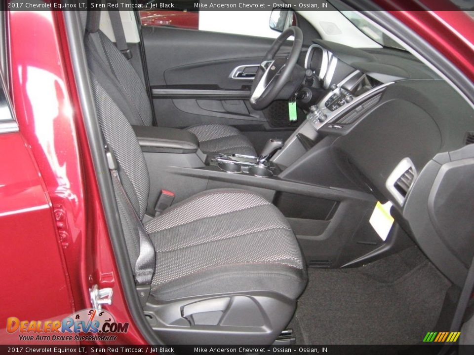 2017 Chevrolet Equinox LT Siren Red Tintcoat / Jet Black Photo #10