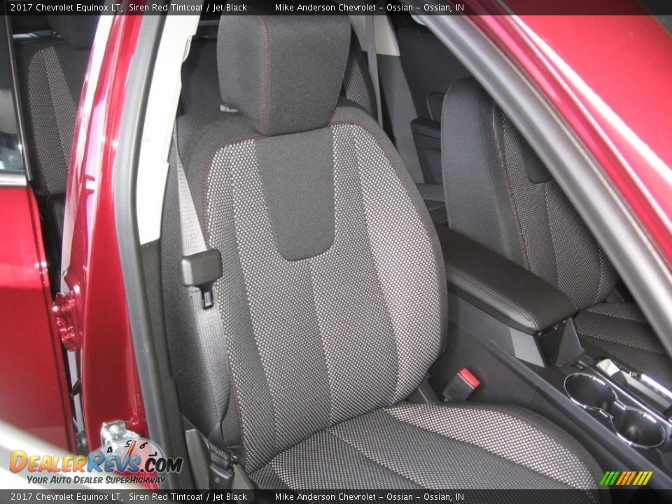 2017 Chevrolet Equinox LT Siren Red Tintcoat / Jet Black Photo #11