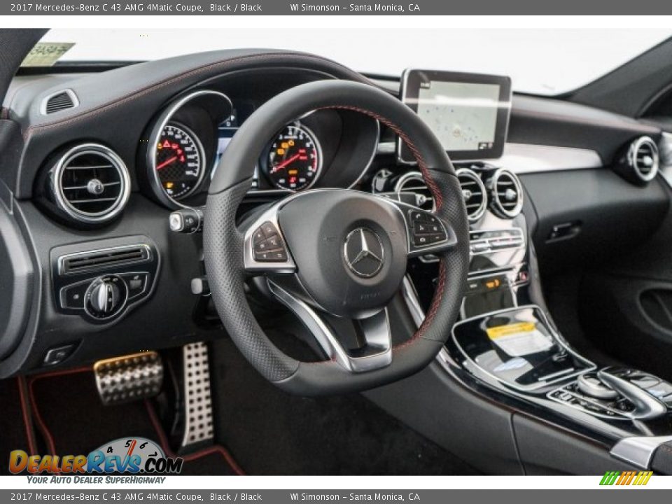 Dashboard of 2017 Mercedes-Benz C 43 AMG 4Matic Coupe Photo #5
