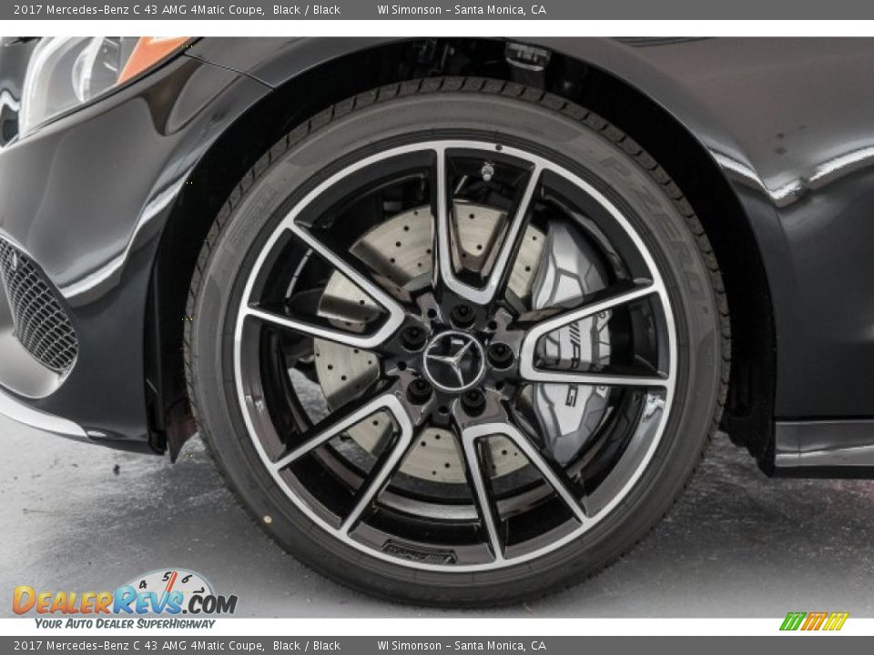 2017 Mercedes-Benz C 43 AMG 4Matic Coupe Wheel Photo #9