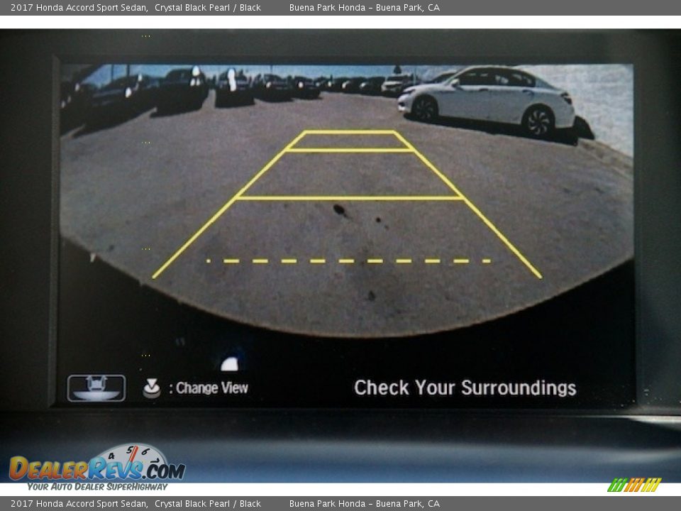 2017 Honda Accord Sport Sedan Crystal Black Pearl / Black Photo #6