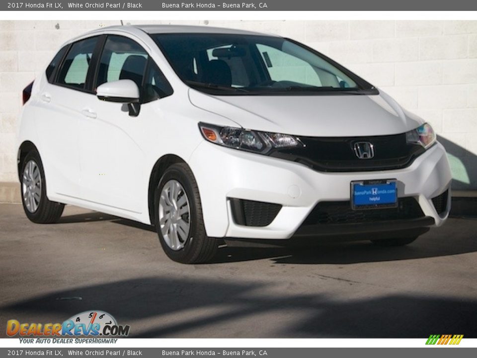 2017 Honda Fit LX White Orchid Pearl / Black Photo #1