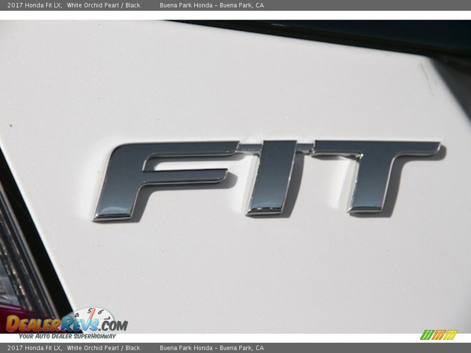 2017 Honda Fit LX White Orchid Pearl / Black Photo #3