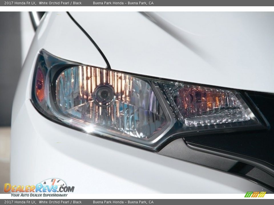 2017 Honda Fit LX White Orchid Pearl / Black Photo #4