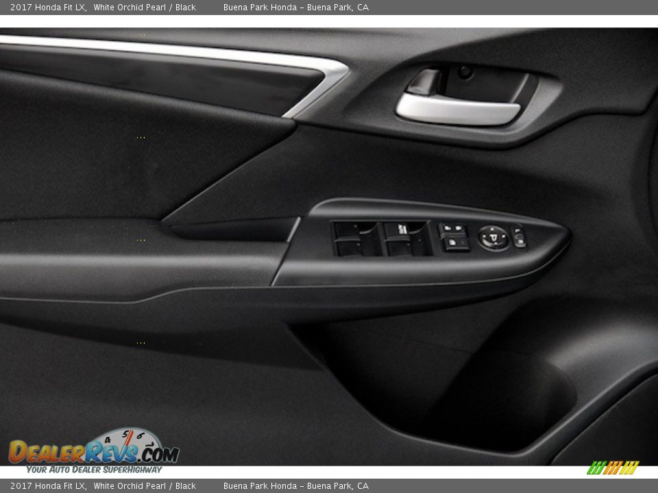 2017 Honda Fit LX White Orchid Pearl / Black Photo #7